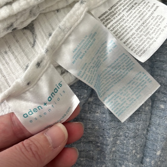 Aden & Anais Baby muslin swaddle baby blankets - Picture 2 of 2